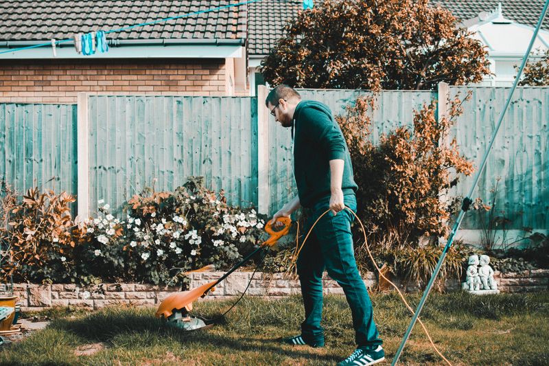Landscaping work